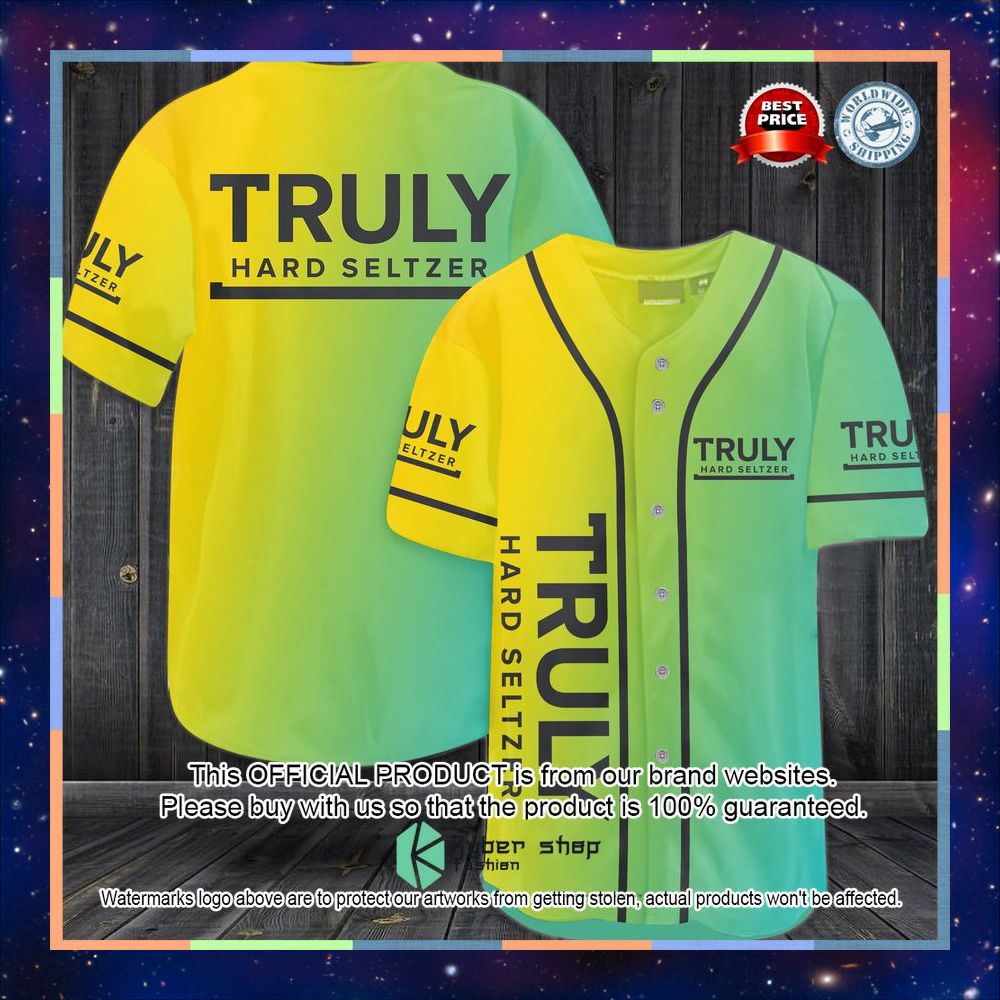 Truly Hard Seltzer Baseball Jersey 4 Truly Hard Seltzer Baseball Jersey word3