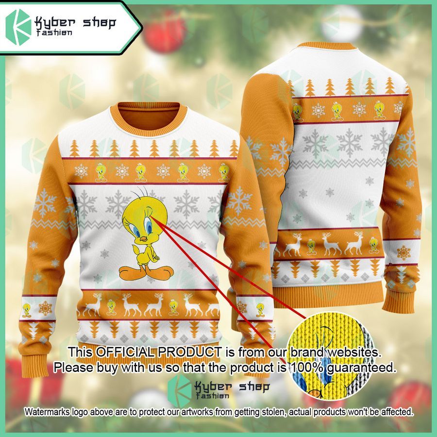 Tweety Looney Tunes Christmas Sweater