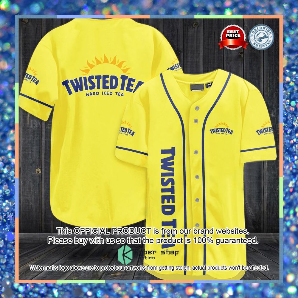 Twisted Tea logo Baseball Jersey 5 Twisted Tea logo Baseball Jersey word3