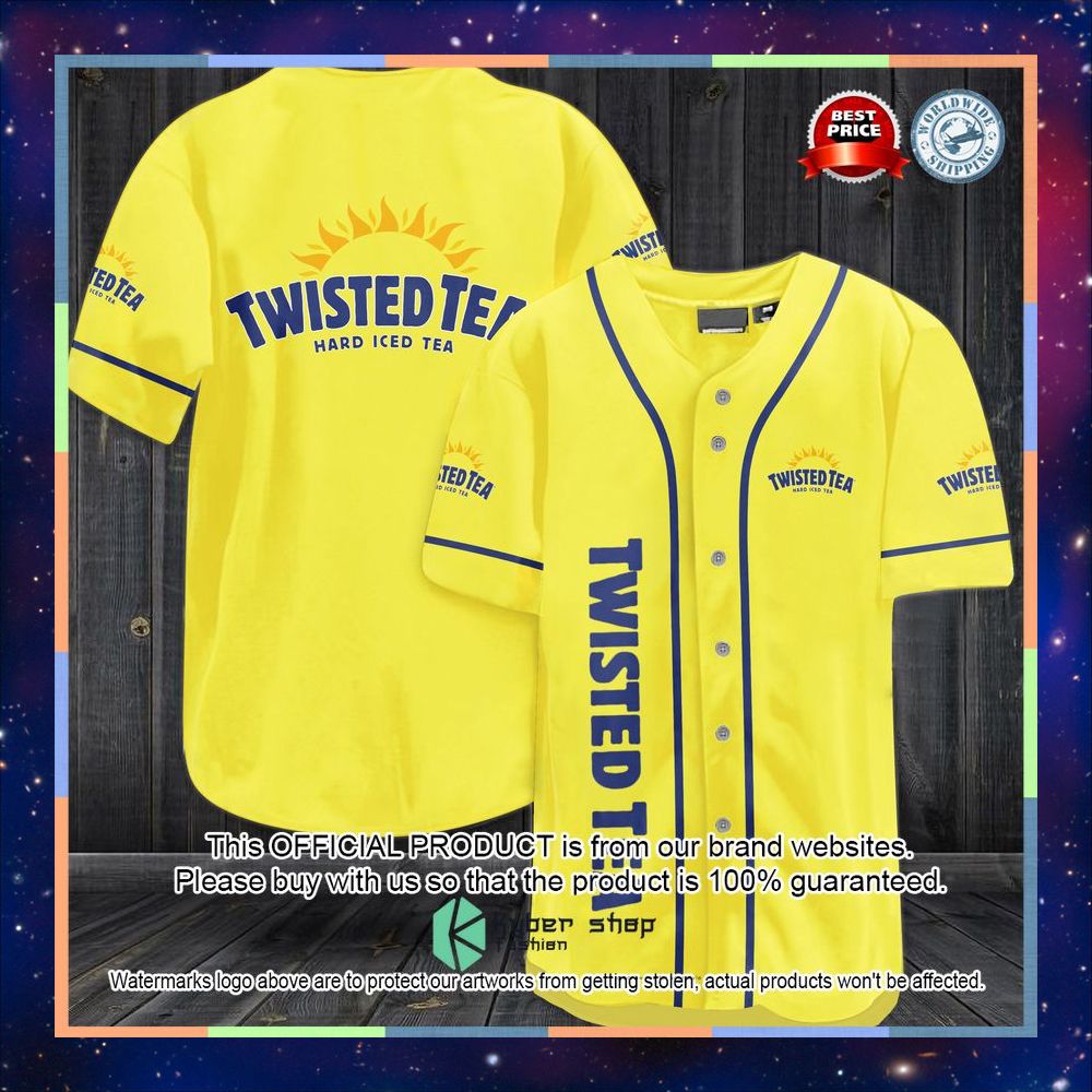 Twisted Tea logo Baseball Jersey 3 Twisted Tea logo Baseball Jersey word3
