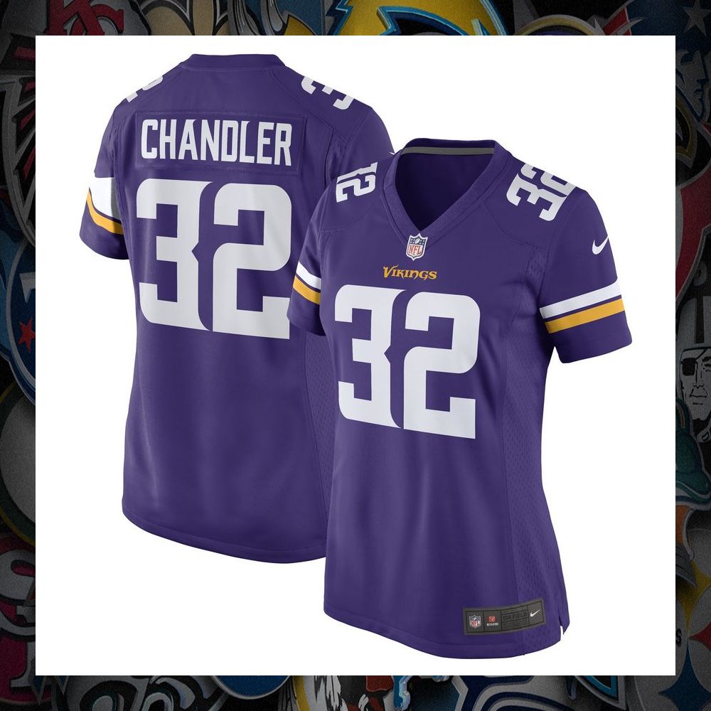 Ty Chandler Minnesota Vikings Purple Football Jersey 8 Ty Chandler Minnesota Vikings Purple Football Jersey word1
