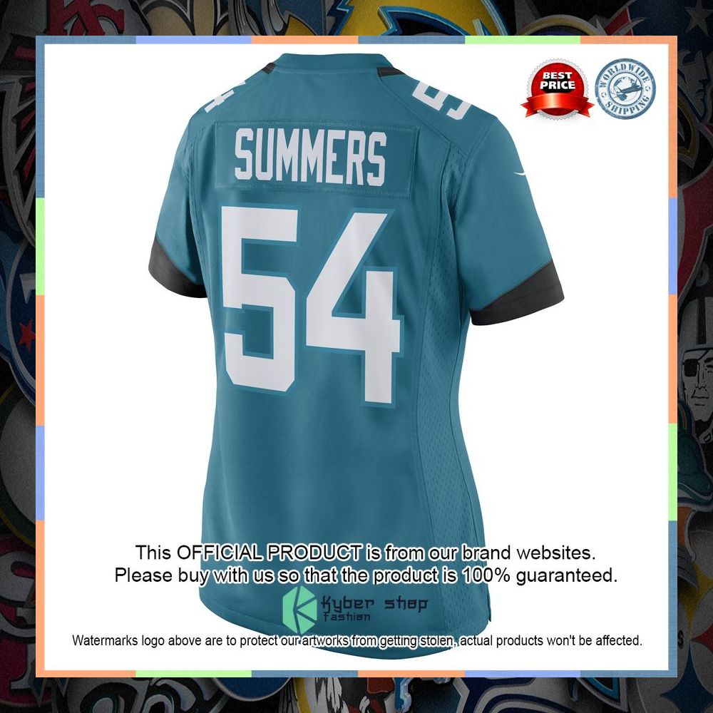 Ty Summers Jacksonville Jaguars Teal Football Jersey 32 Ty Summers Jacksonville Jaguars Teal Football Jersey word1