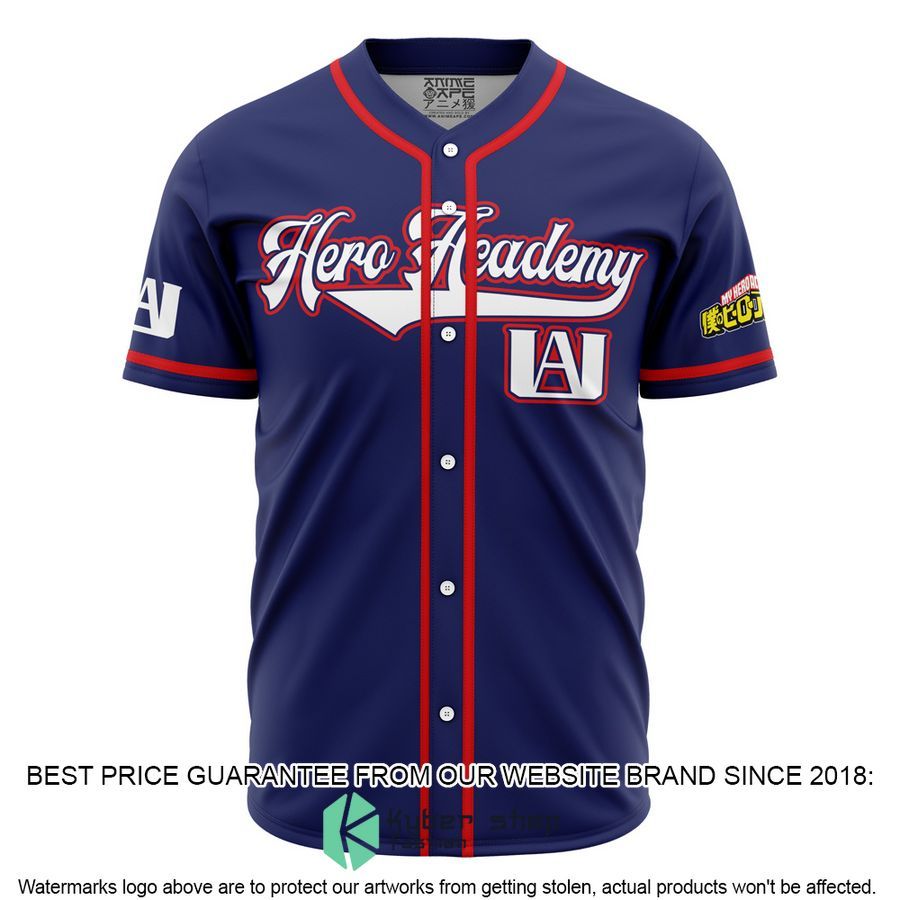 Ua Training Uniform My Hero Academia Baseball Jersey
