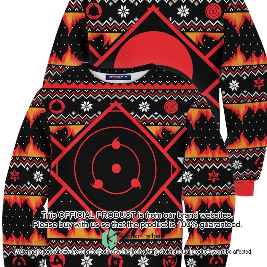 Uchiha Kekkei Genkai Ugly Sweater