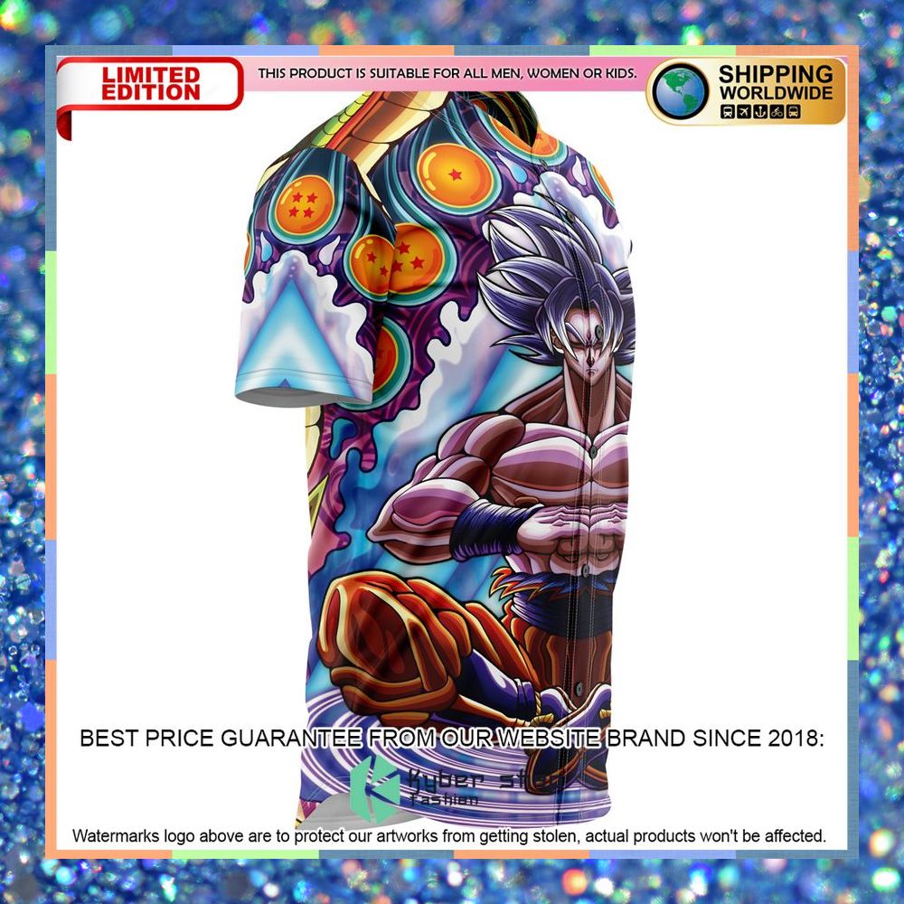Ultra Instinct Goku Dragon Ball Super Baseball Jersey 7 Ultra Instinct Goku Dragon Ball Super Baseball Jersey word3