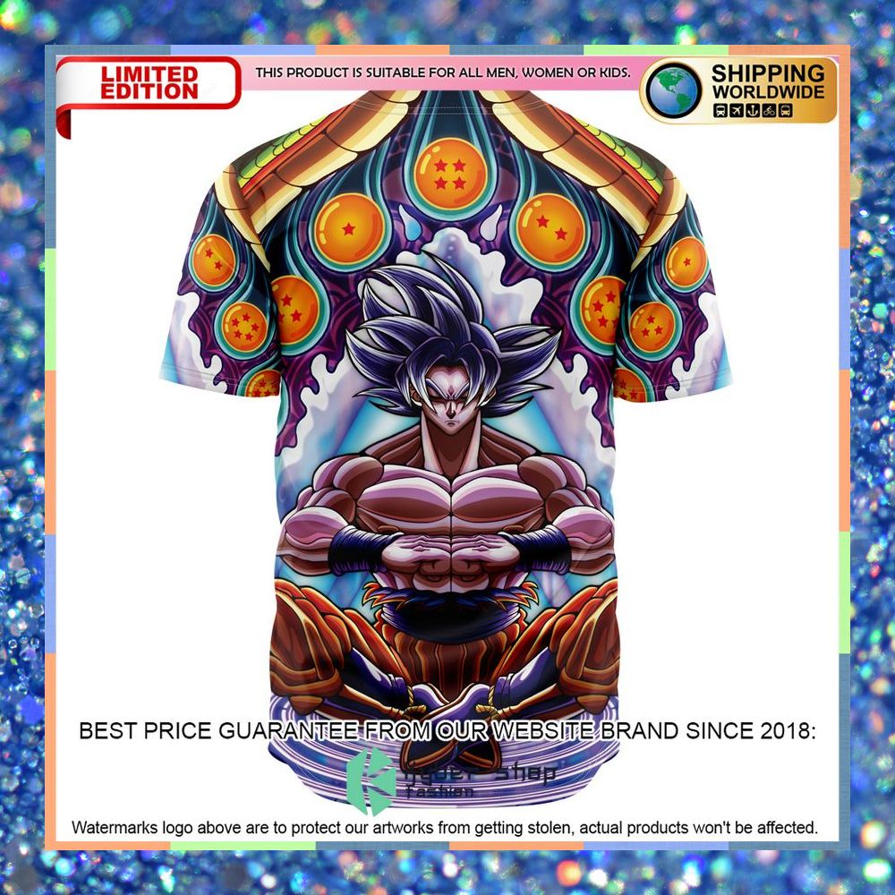 Ultra Instinct Goku Dragon Ball Super Baseball Jersey 8 Ultra Instinct Goku Dragon Ball Super Baseball Jersey word3