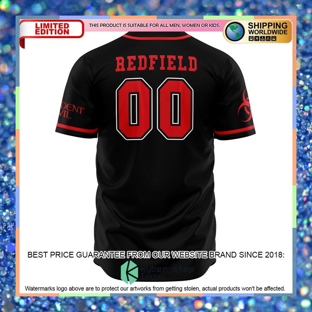 Umbrella Corp Resident Evil Baseball Jersey 6 Umbrella Corp Resident Evil Baseball Jersey word2