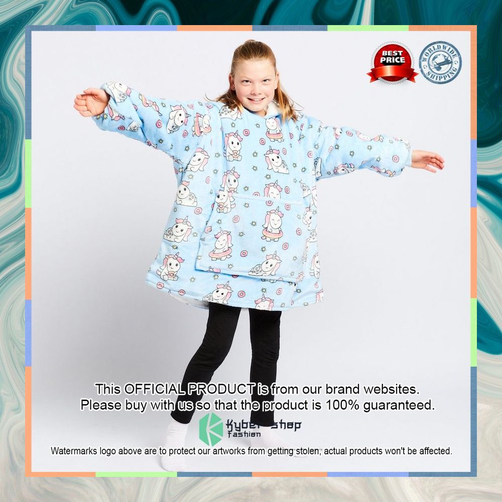 Unicorn Kids Oodie Blanket Hoodie 8 Unicorn Kids Oodie Blanket Hoodie word2