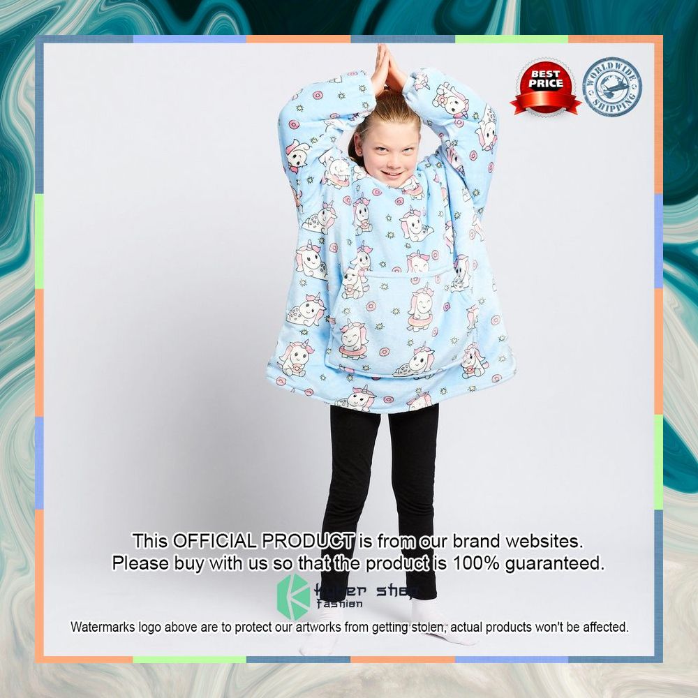 Unicorn Kids Oodie Blanket Hoodie 9 Unicorn Kids Oodie Blanket Hoodie word2