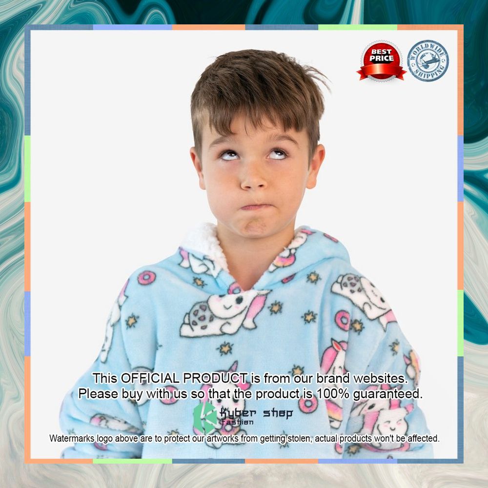 Unicorn Kids Oodie Blanket Hoodie 13 Unicorn Kids Oodie Blanket Hoodie word2