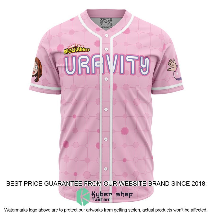 Uraraka Ochako My Hero Academia Baseball Jersey