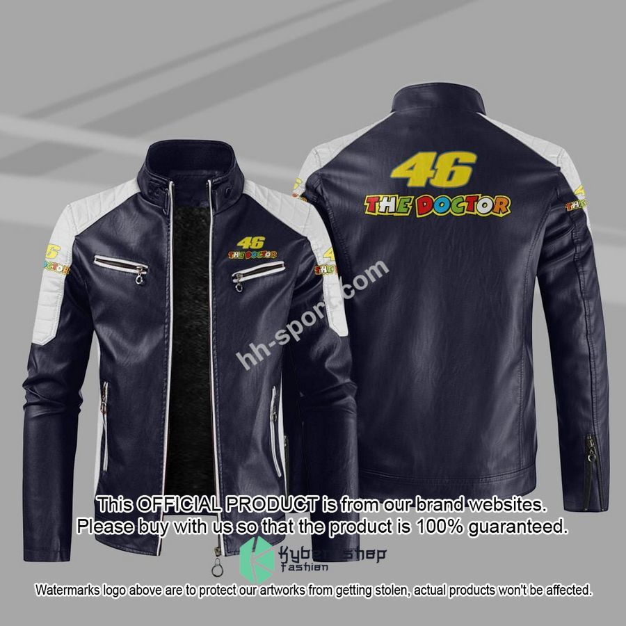 Valentino Rossi The Doctor 46 MotoGP Motor Leather Jacket 5 Valentino Rossi The Doctor 46 MotoGP Motor Leather Jacket word3