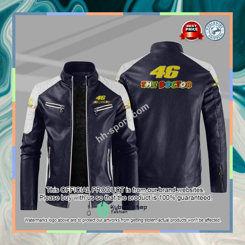 Valentino Rossi The Doctor 46 MotoGP Motor Leather Jacket 12 Valentino Rossi The Doctor 46 MotoGP Motor Leather Jacket word3
