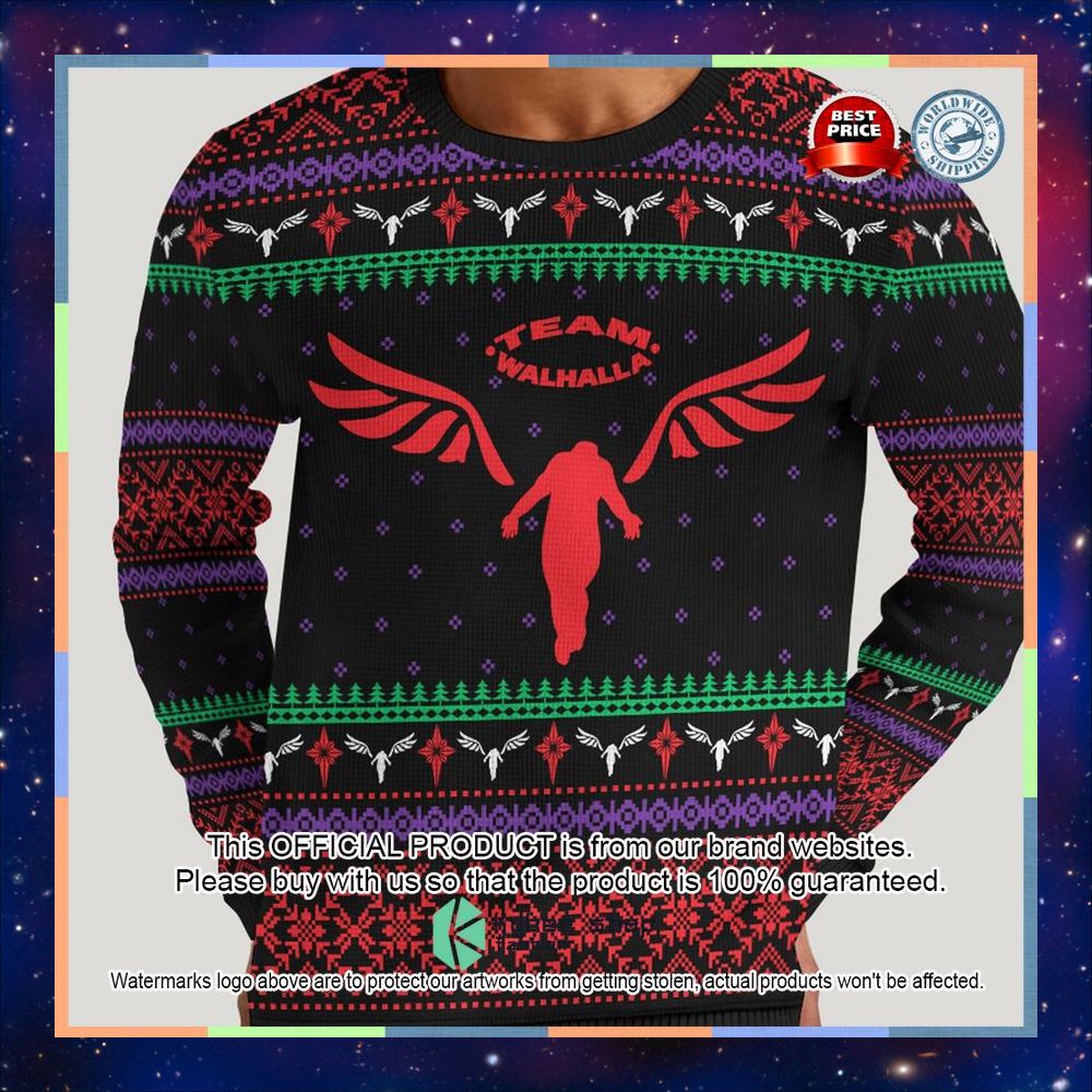 Valhalla Christmas Ugly Sweater 8 Valhalla Christmas Ugly Sweater word3