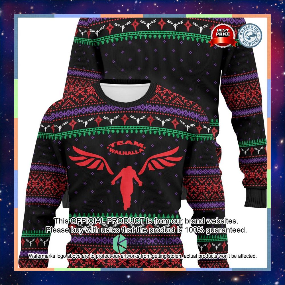 Valhalla Christmas Ugly Sweater 10 Valhalla Christmas Ugly Sweater word3