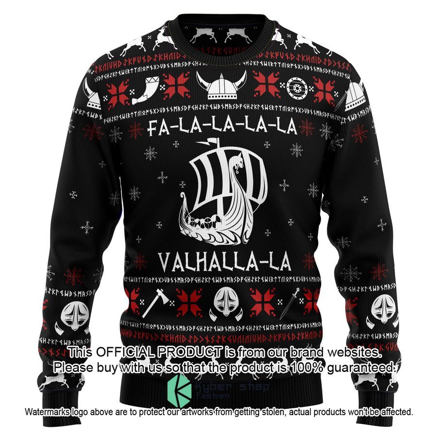 Valhalla Viking Christmas Sweater