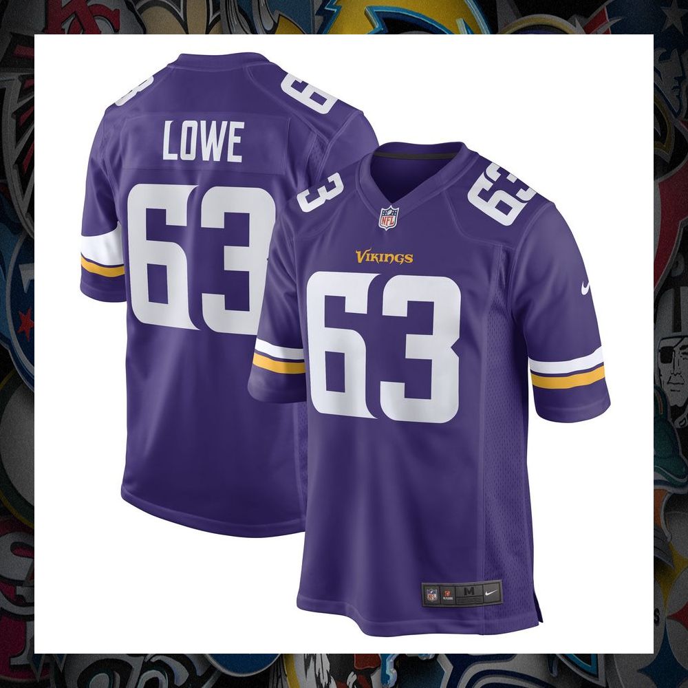 Vederian Lowe Minnesota Vikings Purple Football Jersey 5 Vederian Lowe Minnesota Vikings Purple Football Jersey word3