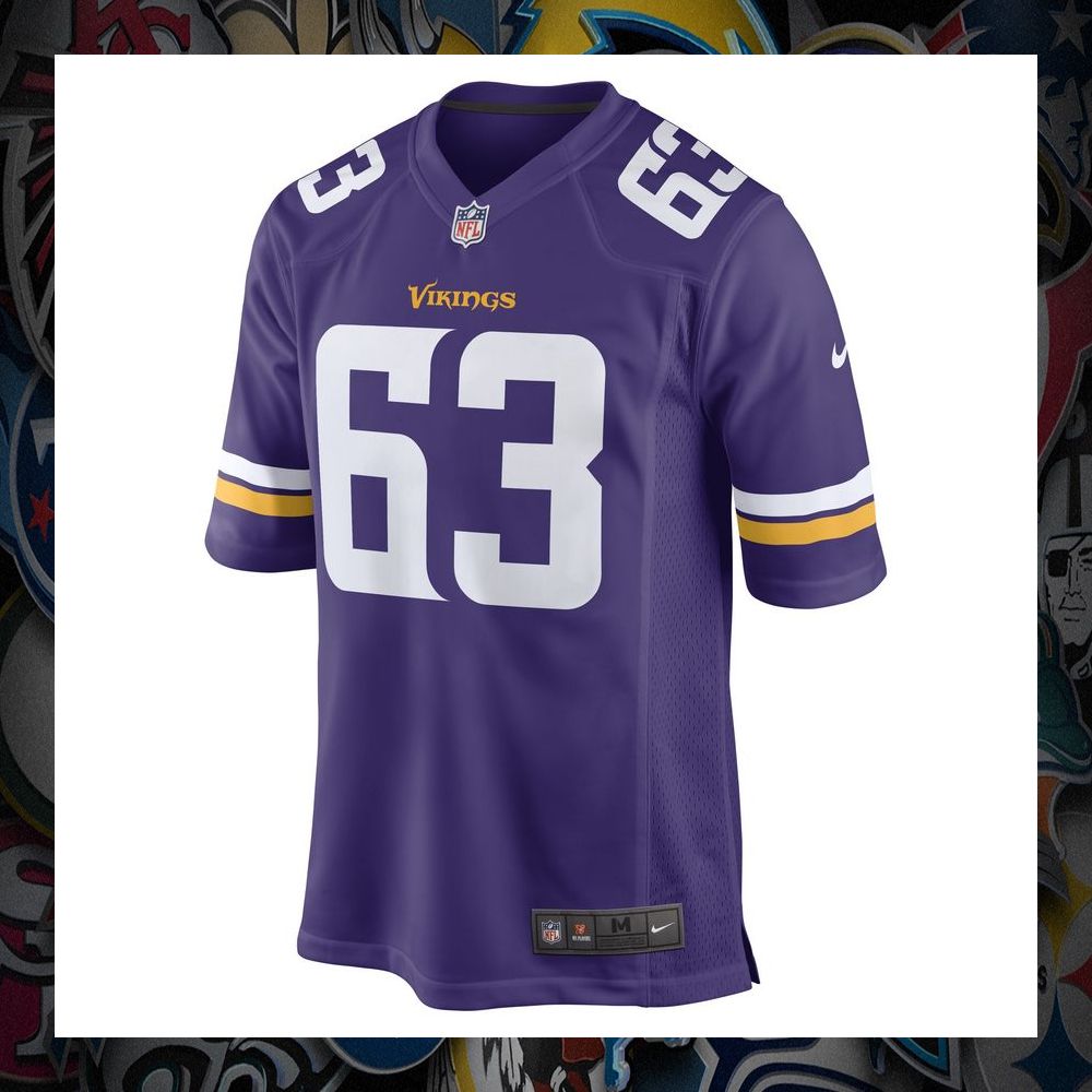 Vederian Lowe Minnesota Vikings Purple Football Jersey 6 Vederian Lowe Minnesota Vikings Purple Football Jersey word3