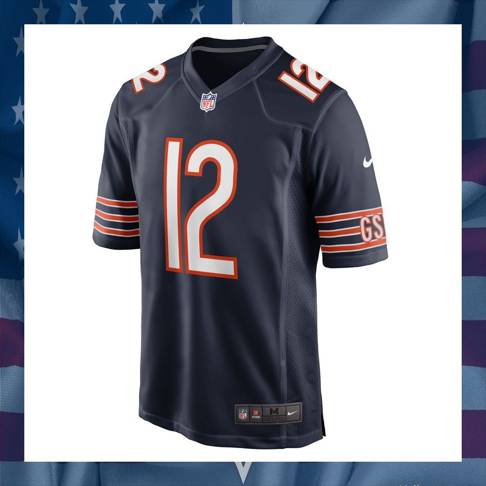Velus Jones Jr. Chicago Bears Navy Football Jersey 6 Velus Jones Jr. Chicago Bears Navy Football Jersey word3