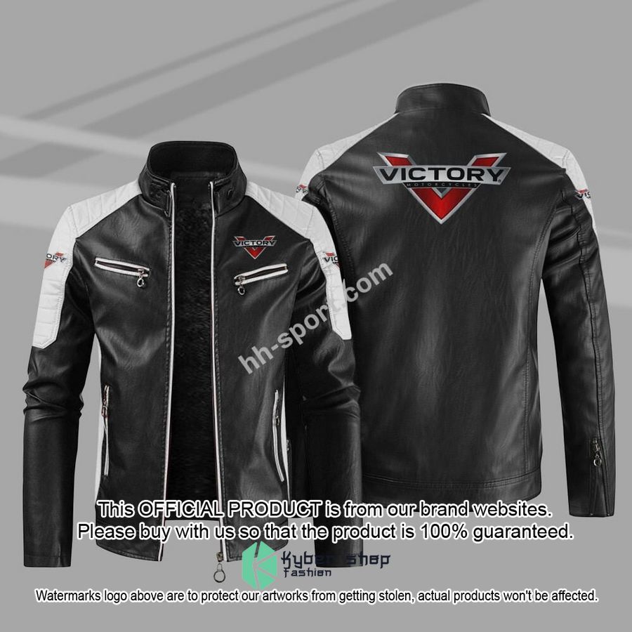 VICTORY Motorcycles Motor Leather Jacket word1