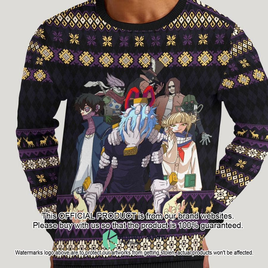 Villain Christmas Ugly Sweater 3 Villain Christmas Ugly Sweater word1