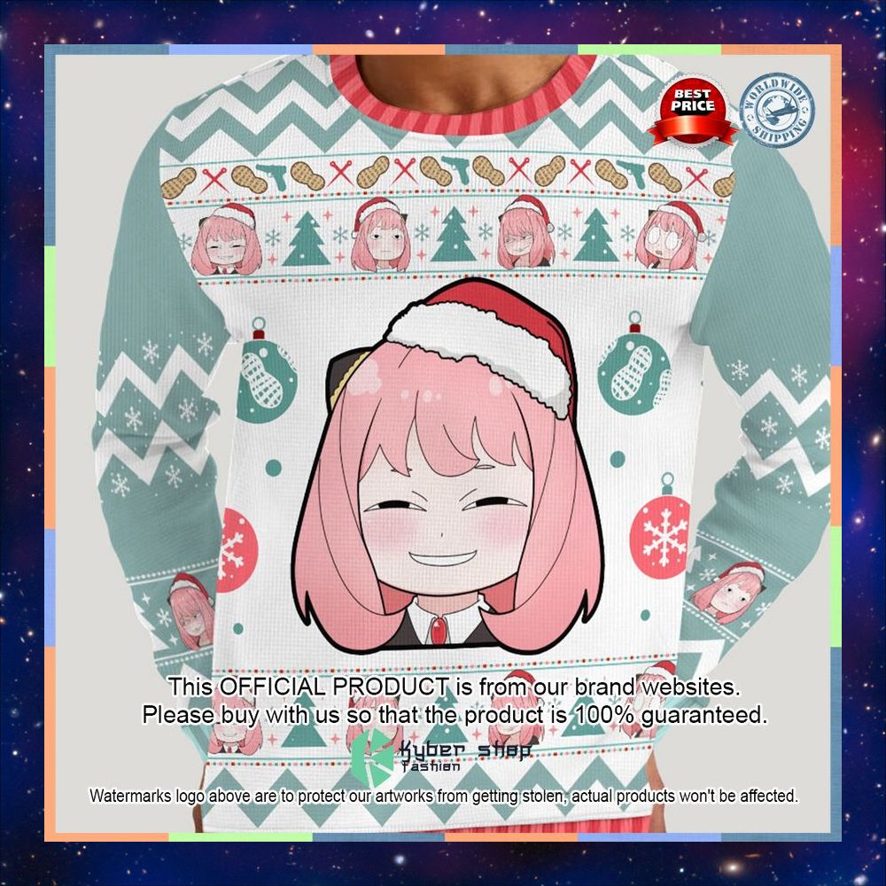 Waku Waku Christmas Ugly Sweater 6 Waku Waku Christmas Ugly Sweater word2