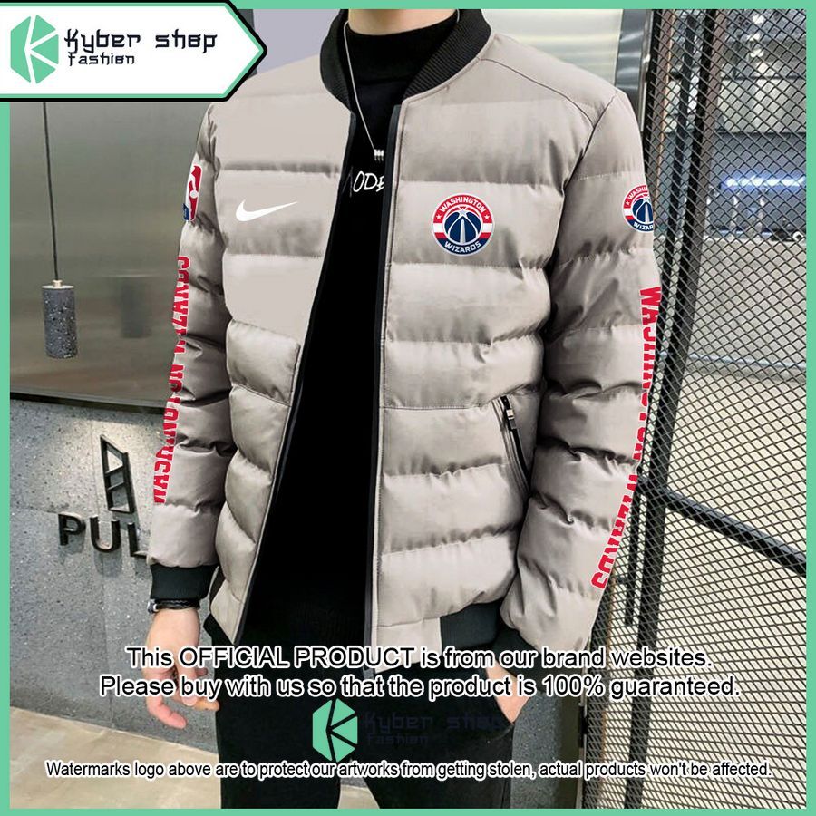 Washington Wizards NBA Puffer Down Jacket word1