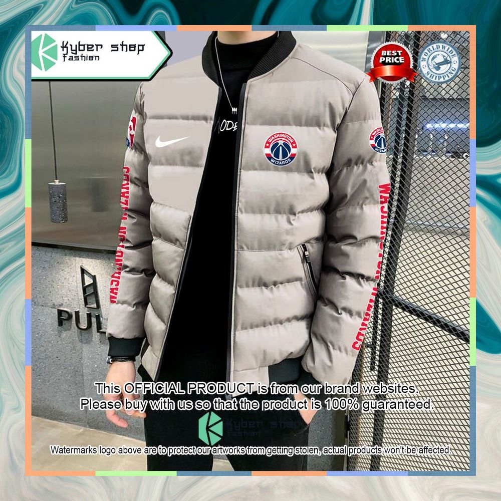 Washington Wizards NBA Puffer Down Jacket 5 Washington Wizards NBA Puffer Down Jacket word3