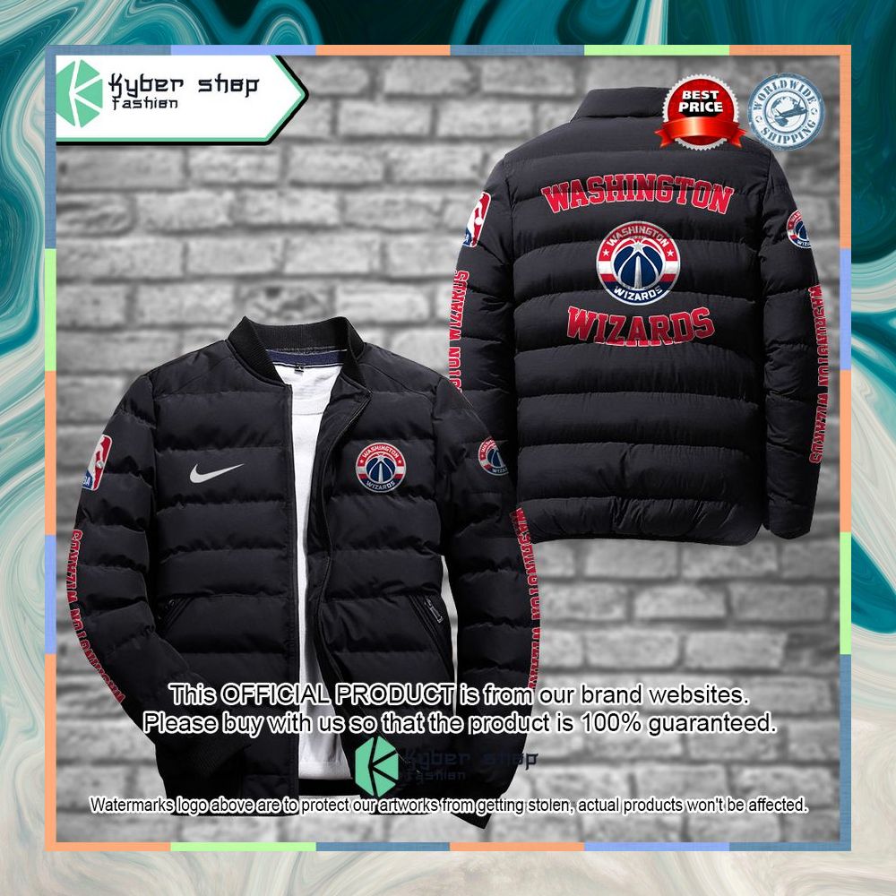 Washington Wizards NBA Puffer Down Jacket 8 Washington Wizards NBA Puffer Down Jacket word3