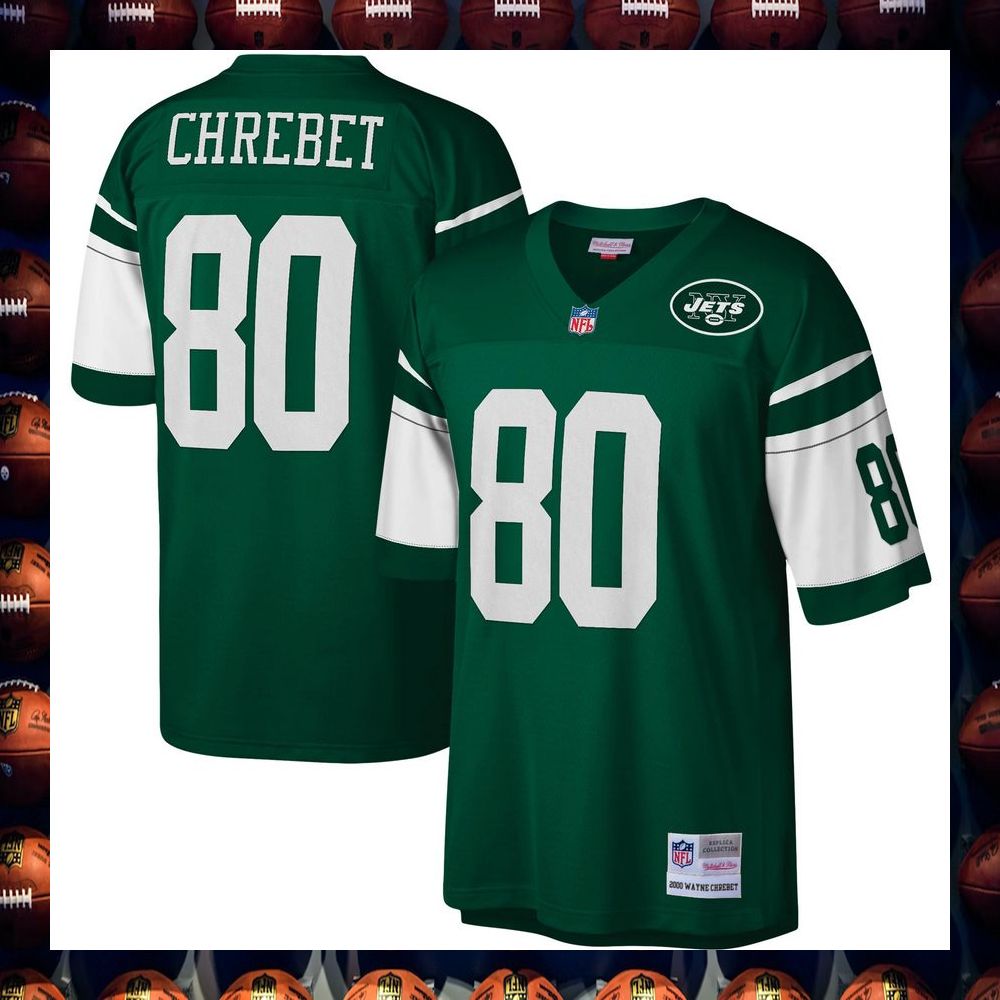 Wayne Chrebet New York Jets Mitchell & Ness Legacy Replica Green Football Jersey 4 Wayne Chrebet New York Jets Mitchell & Ness Legacy Replica Green Football Jersey word3