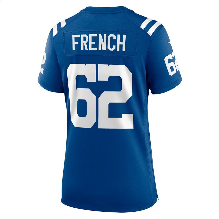 Wesley French Indianapolis Colts Royal Football Jersey 3 Wesley French Indianapolis Colts Royal Football Jersey word1