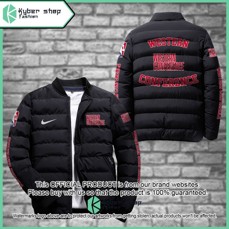 Western Conference NBA Puffer Down Jacket