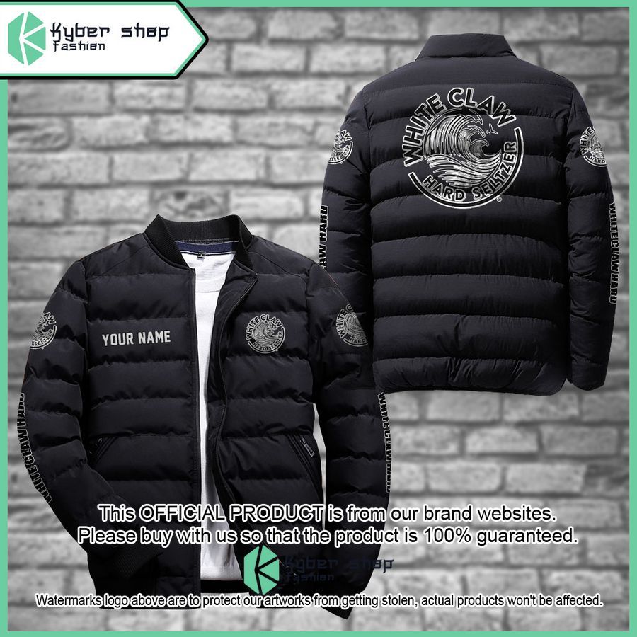 White Claw Hard Custom Puffer Down Jacket word2