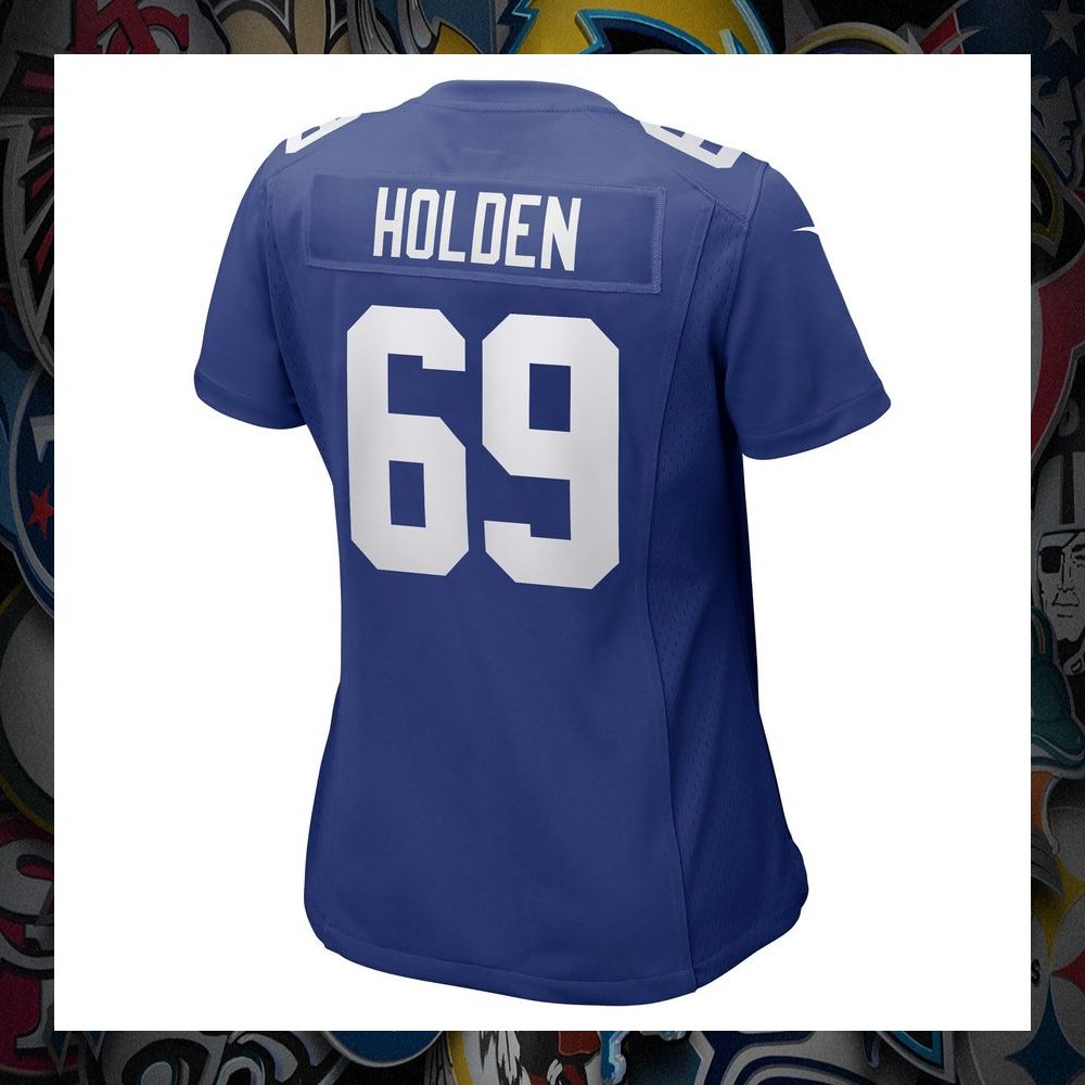 Will Holden New York Giants Royal Football Jersey 32 Will Holden New York Giants Royal Football Jersey word3