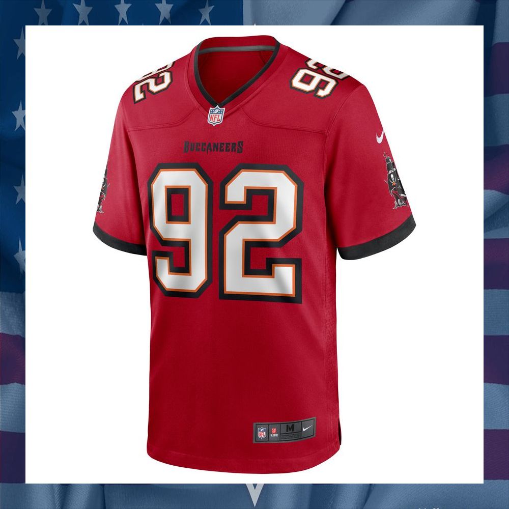 William Gholston Tampa Bay Buccaneers Red Football Jersey 6 William Gholston Tampa Bay Buccaneers Red Football Jersey word2