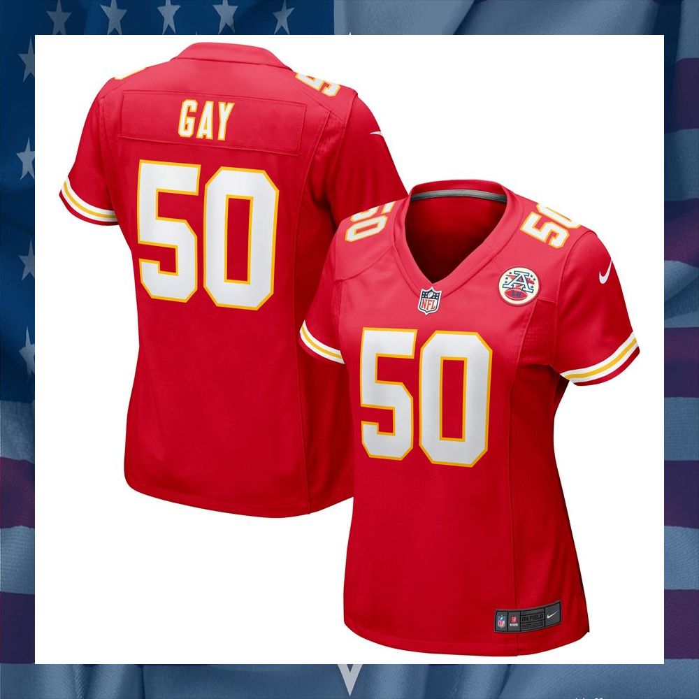 Willie Gay Kansas City Chiefs Women's Red Football Jersey 8 Willie Gay Kansas City Chiefs Women's Red Football Jersey word2