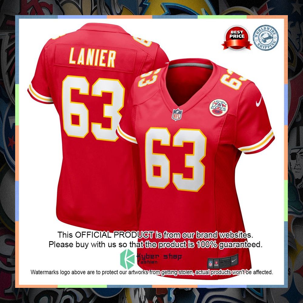 Willie Lanier Kansas City Chiefs Red Football Jersey 5 Willie Lanier Kansas City Chiefs Red Football Jersey word2