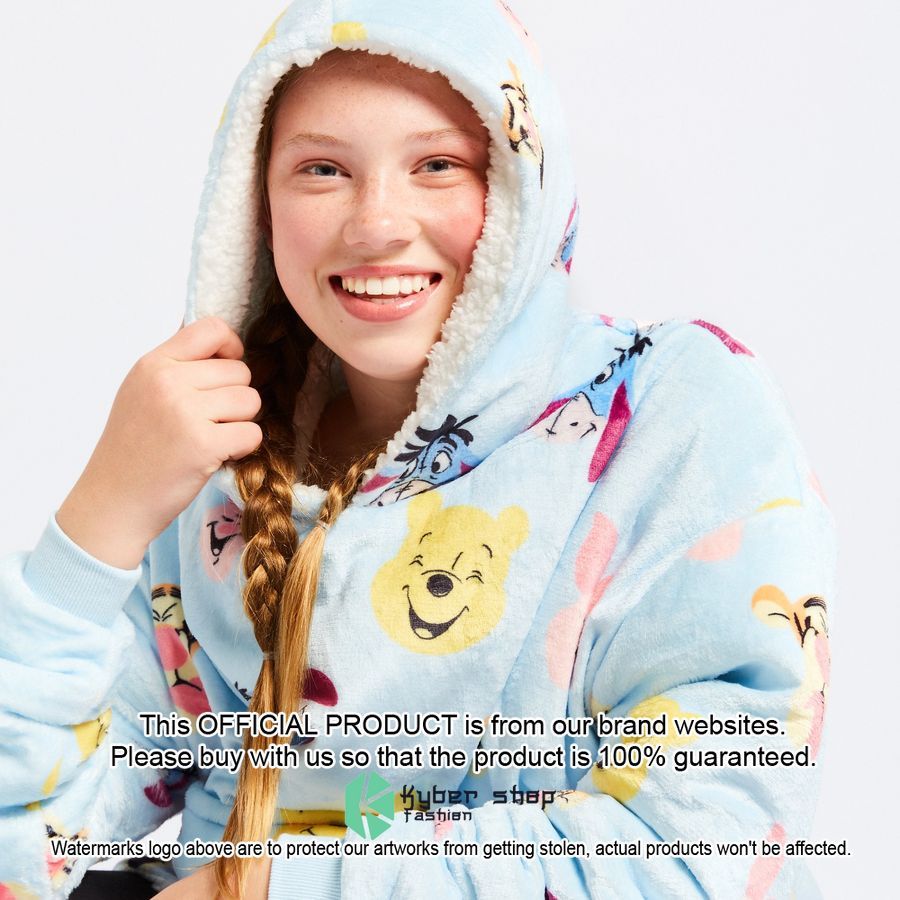 Winnie All About Me Kids Oodie Blanket Hoodie