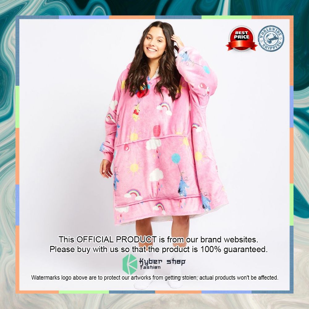 Winnie Rainbow Oodie Blanket Hoodie 14 Winnie Rainbow Oodie Blanket Hoodie word3