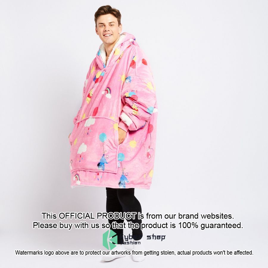 Winnie Rainbow Oodie Blanket Hoodie 7 Winnie Rainbow Oodie Blanket Hoodie word3