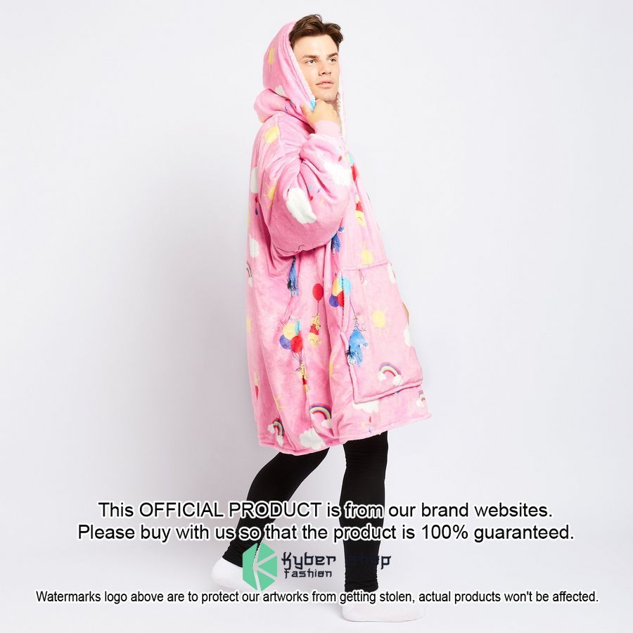 Winnie Rainbow Oodie Blanket Hoodie 8 Winnie Rainbow Oodie Blanket Hoodie word3