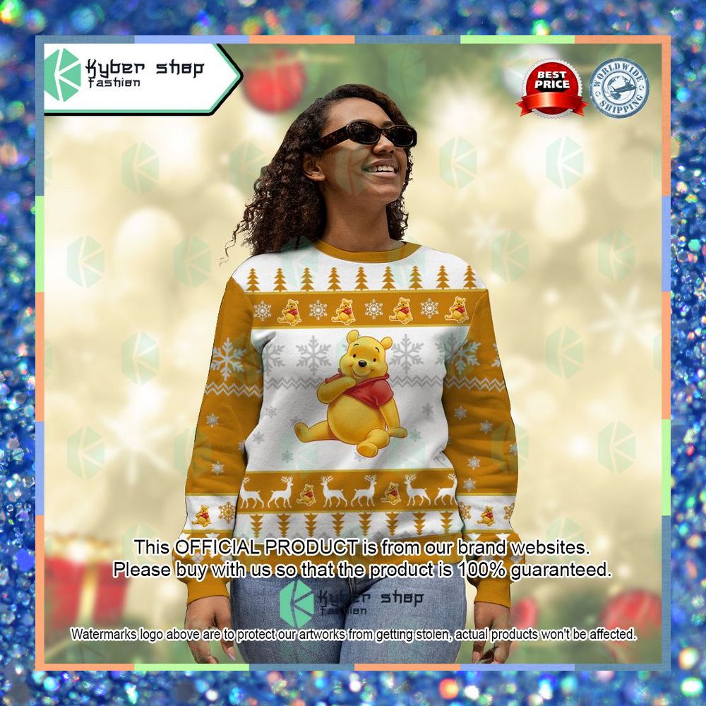 Winnie-the-Pooh The New Adventures of Winnie the Pooh Christmas Sweater 9 Winnie-the-Pooh The New Adventures of Winnie the Pooh Christmas Sweater word2