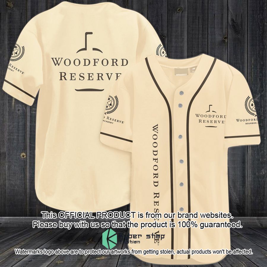 Woodford Reserve logo Baseball Jersey word3