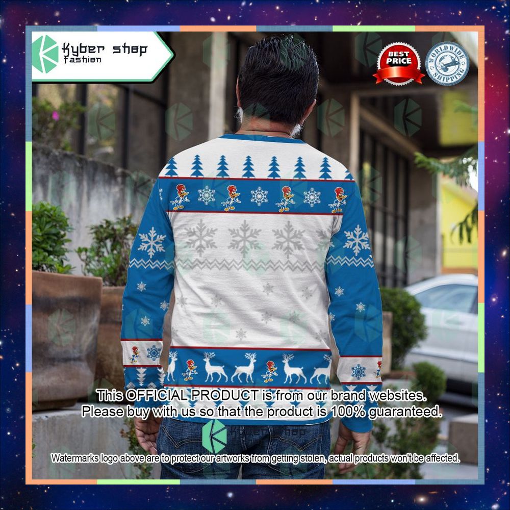 Woody Woodpecker The Woody Wood pecker Show Ugly Sweater 8 Woody Woodpecker The Woody Wood pecker Show Ugly Sweater word3
