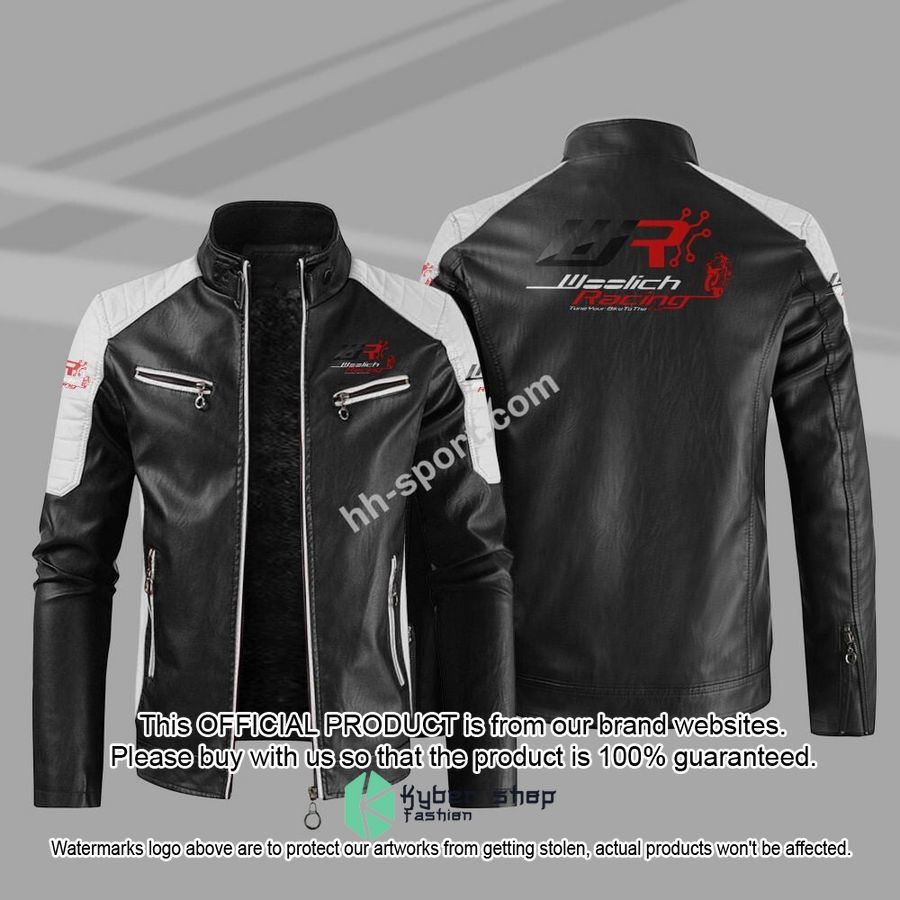 Woolich Racing Motor Leather Jacket word2