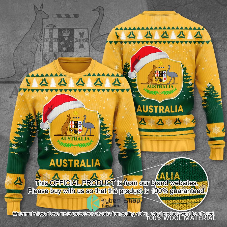 World Cup Australia National Football Team Sweater word1