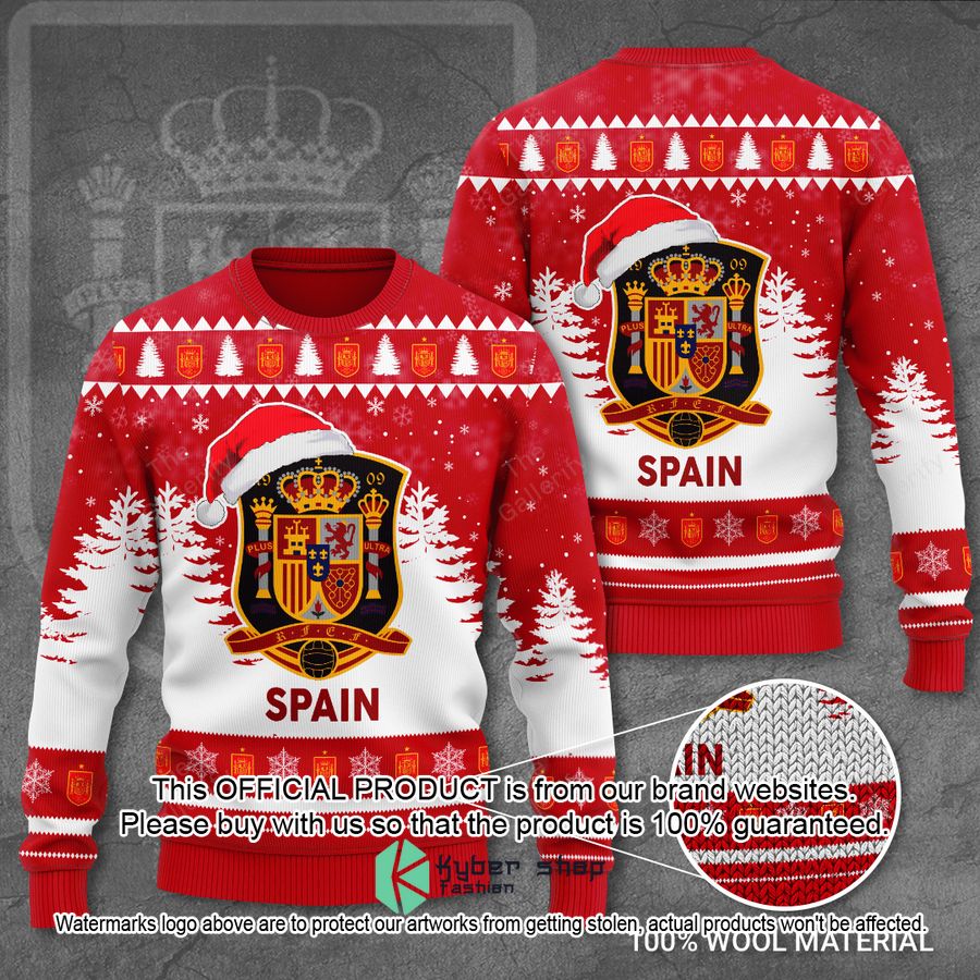 World Cup Spain National Football Team Sweater