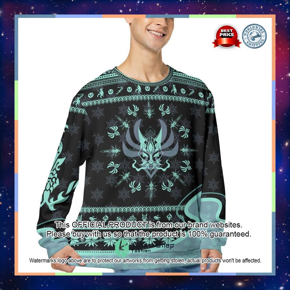 Xiao Christmas Ugly Sweater 7 Xiao Christmas Ugly Sweater word1
