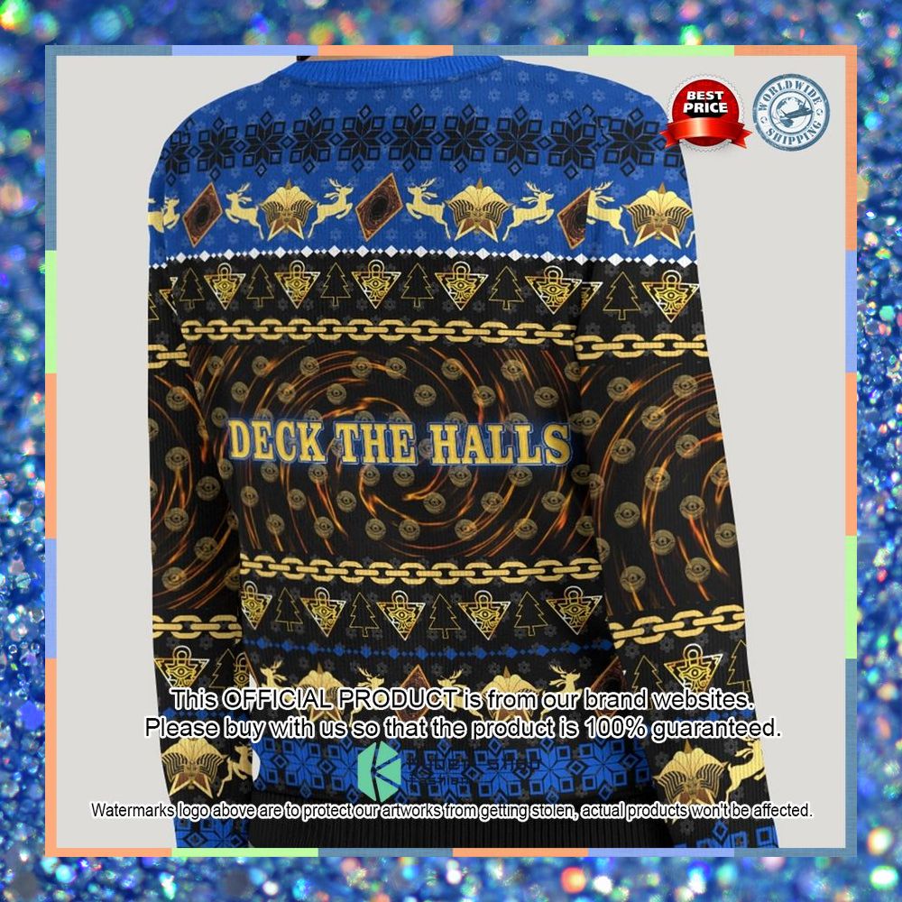 Yu-Gi-Oh Deck The Halls Christmas Sweater 6 Yu-Gi-Oh Deck The Halls Christmas Sweater word1