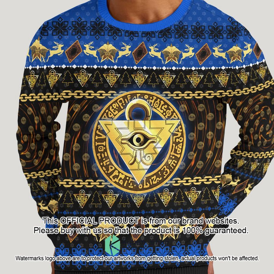 Yu-Gi-Oh Deck The Halls Christmas Sweater 3 Yu-Gi-Oh Deck The Halls Christmas Sweater word1